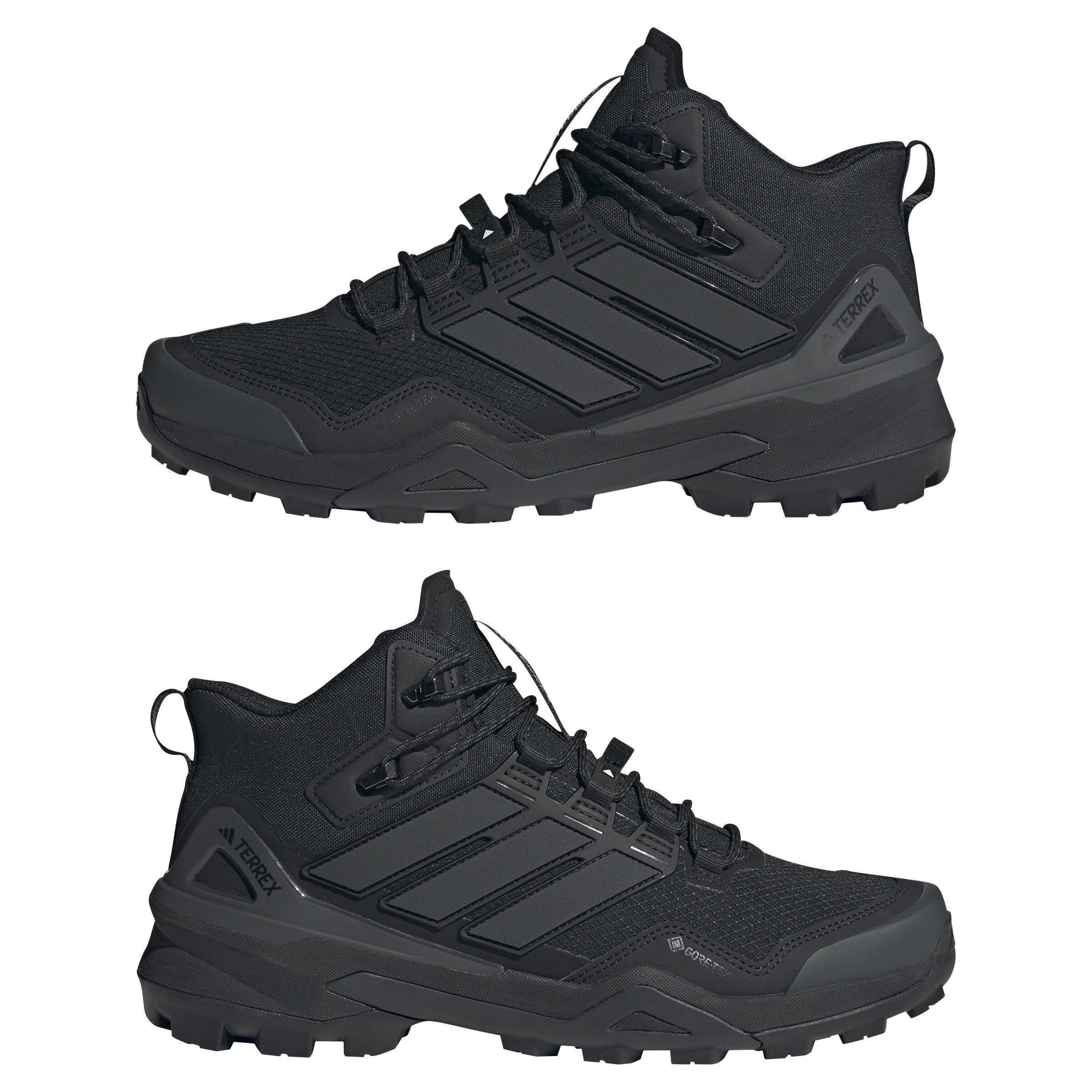 adidas TERREX SKYCHASER MID GTX Herren Wanderschuhe Trekkingschuhe Mid schwarz