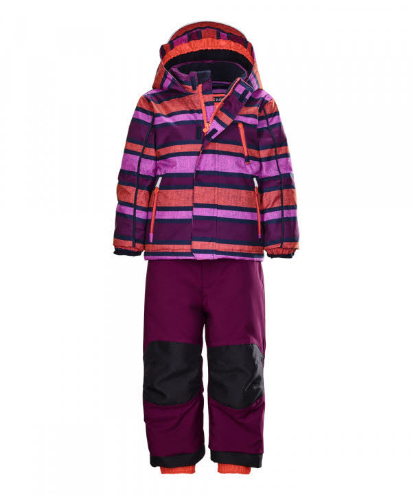 Killtec Mädchen Schneeanzug Langarm Kapuze Outdoor Freizeit Ski rosa NEU