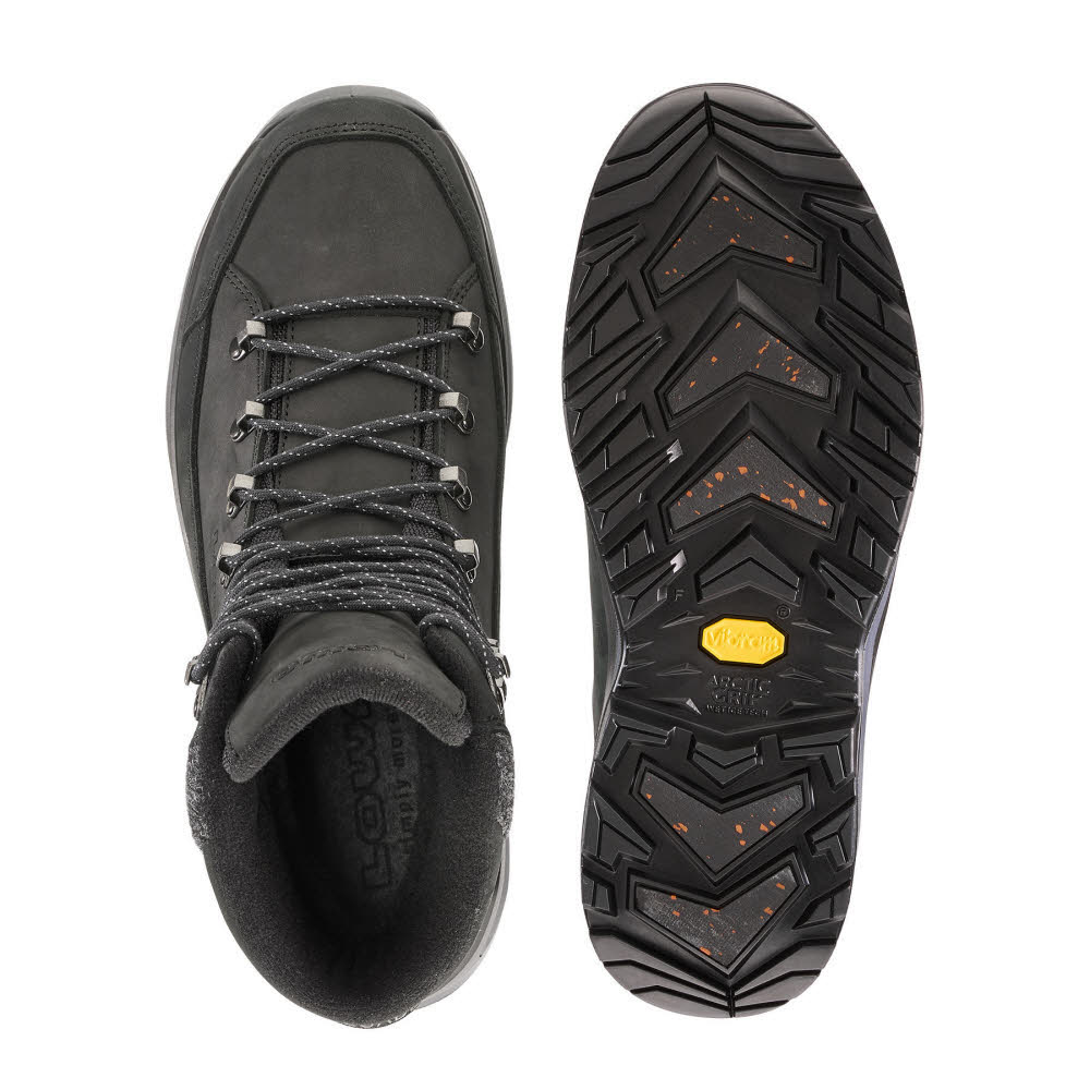 Lowa RENEGADE EVO ICE 2 GTX Herren Winterstiefel Winterboots schwarz/grau
