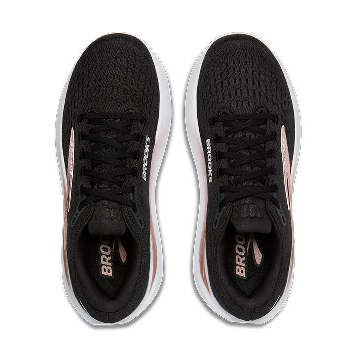 Brooks Ghost Max 3 Damen Laufschuhe Joggingschuhe black/black/rose gold