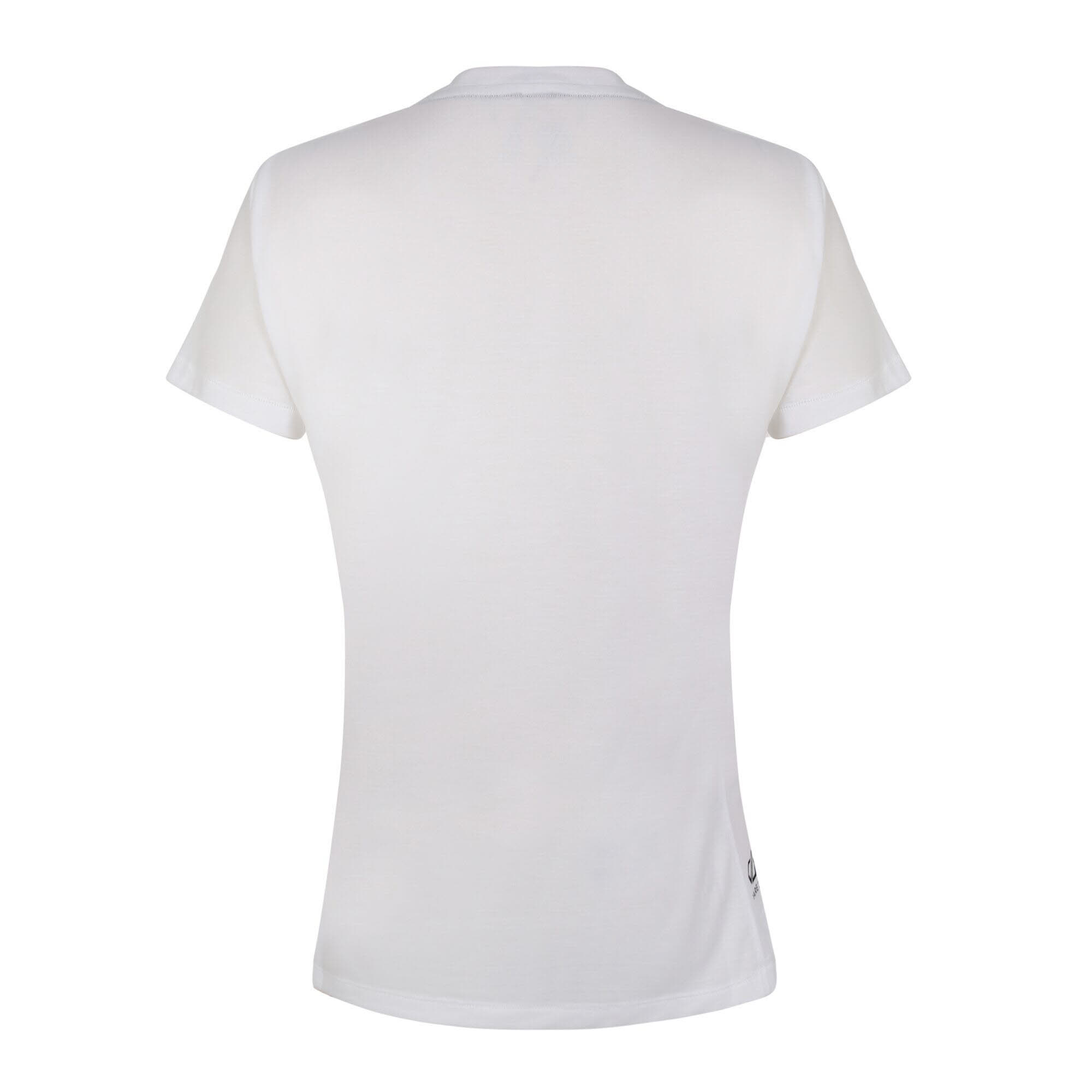 DARE2B Sense of Calm Damen T-Shirt Grafik Funktionsshirt weiß
