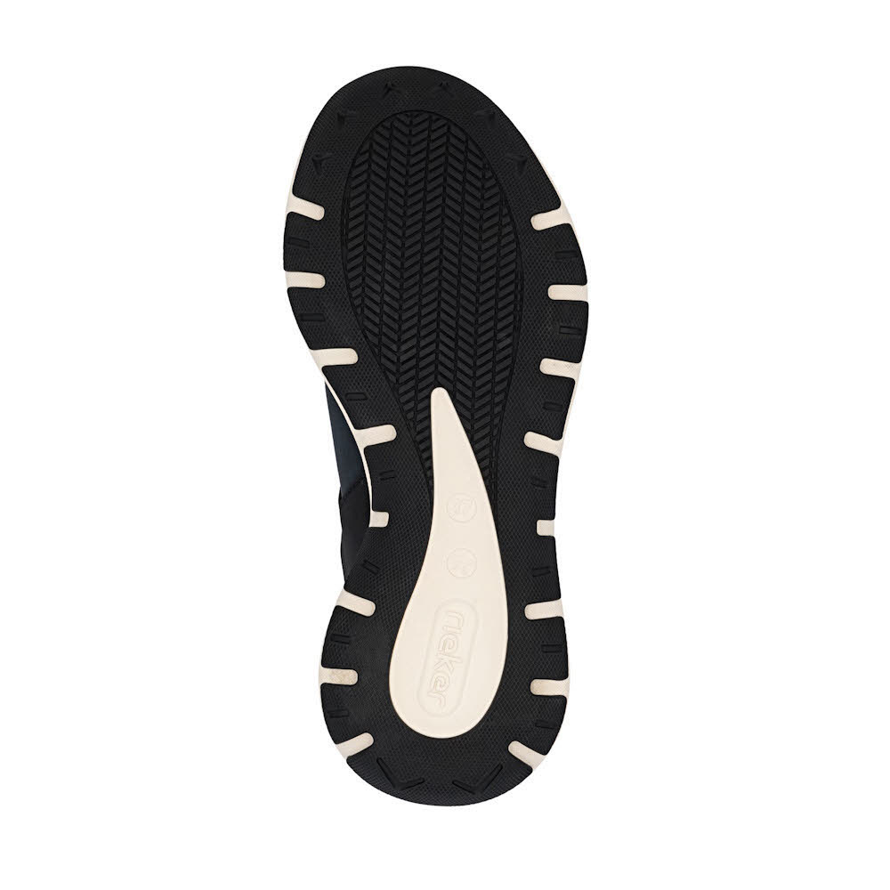 Rieker Damen Sneaker Low Halbschuhe dunkelblau