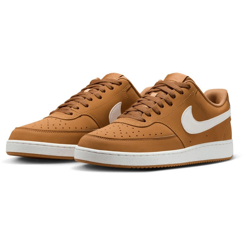 NIKE Court Vision Low Premium Sneaker Herren braun