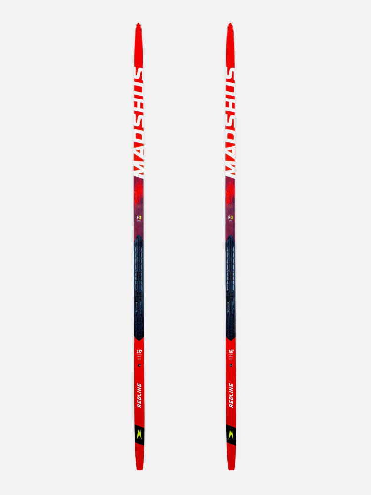 Madshus REDLINE SKATE F3 Skatingski ohne Bindung rot