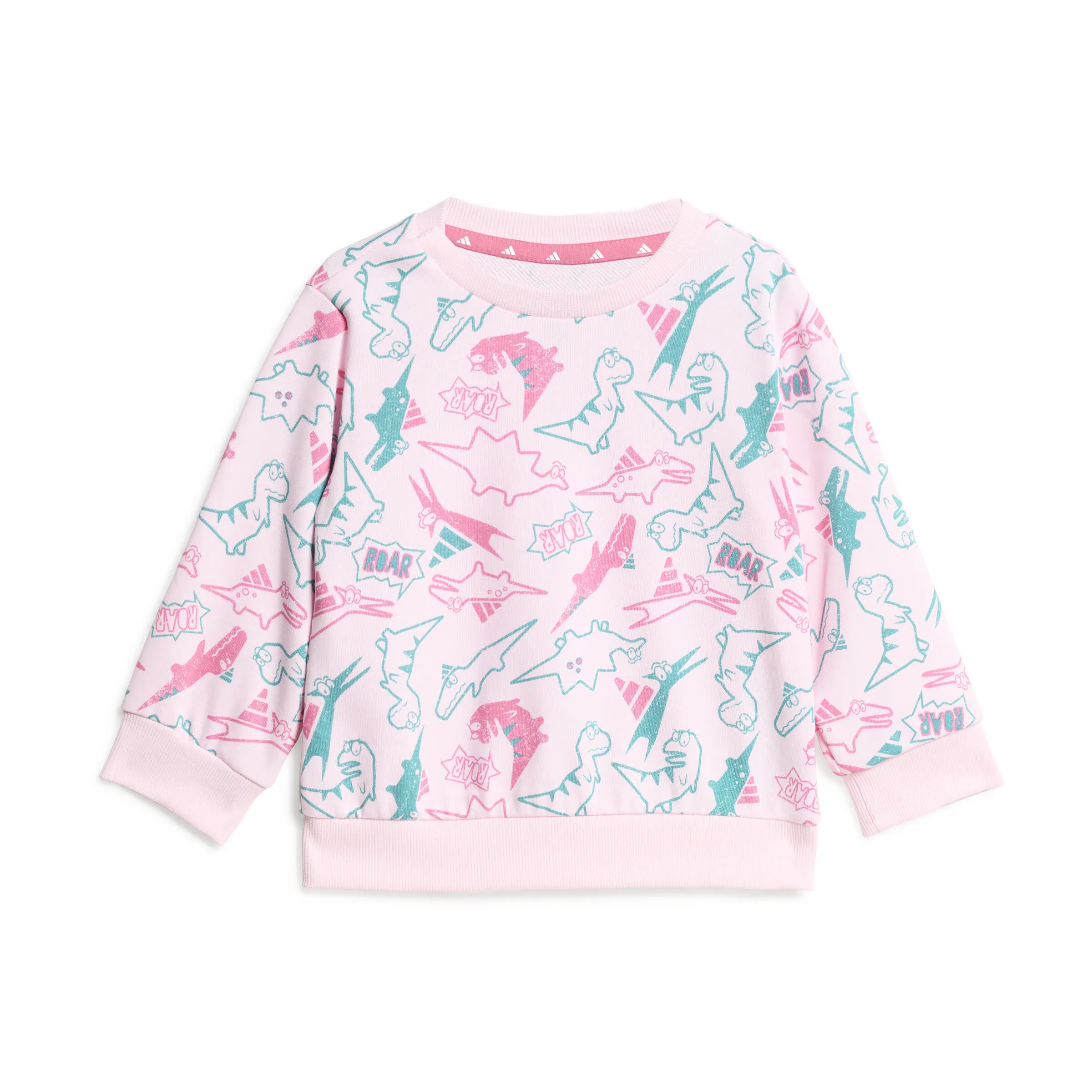 adidas Seasonal Essentials Adiraptor French Terry Mädchen Jogger-Set pink