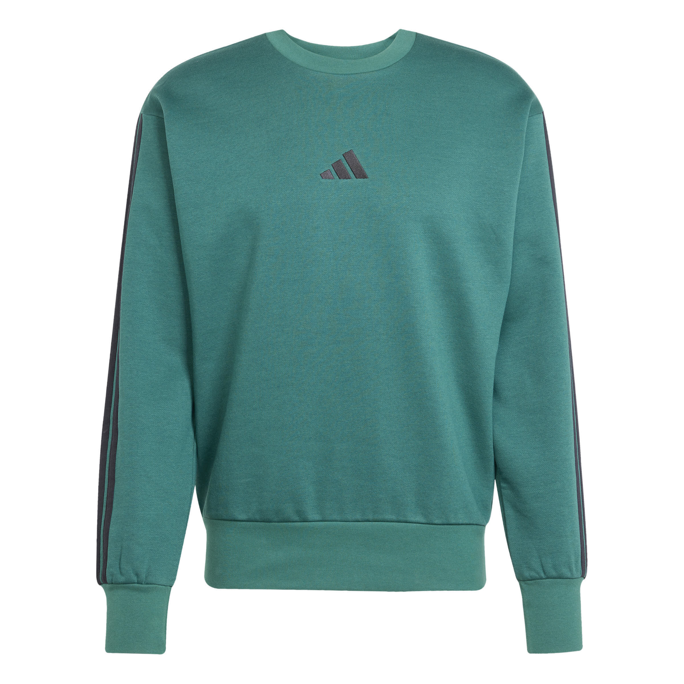 adidas HE 3S FL SWT Herren Sweatshirt grün