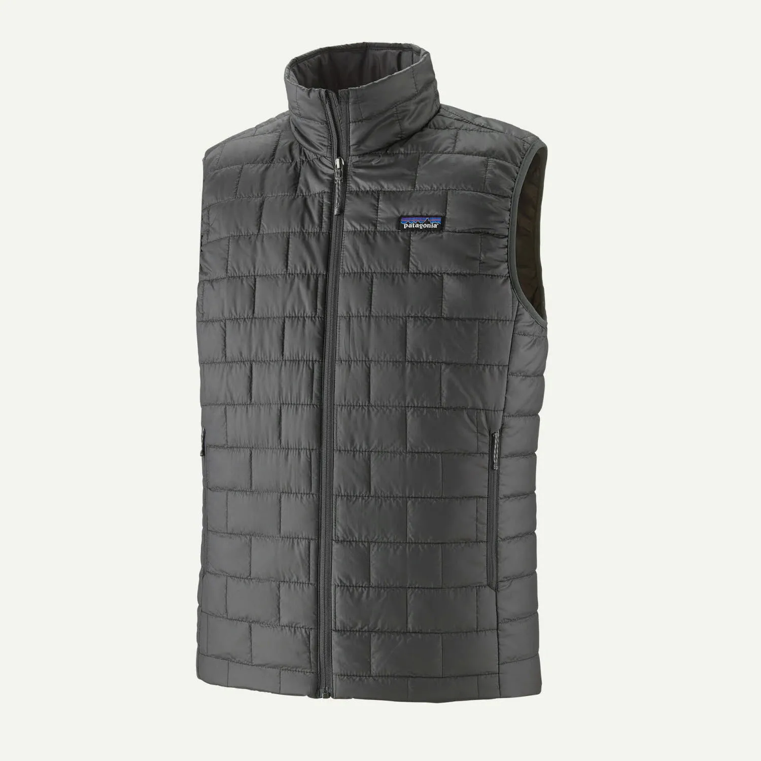 Patagonia Nano Puff Vest Herren Daunenweste ärmellos forge grey