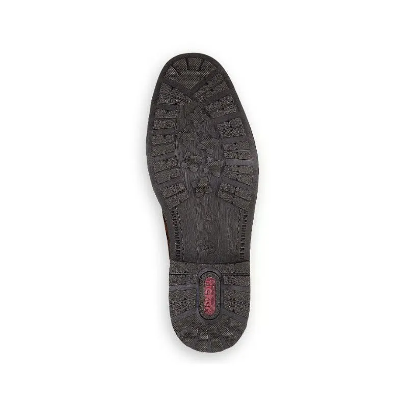 Rieker HWK Herren Halbschuhe Schnürer Businessschuhe braun