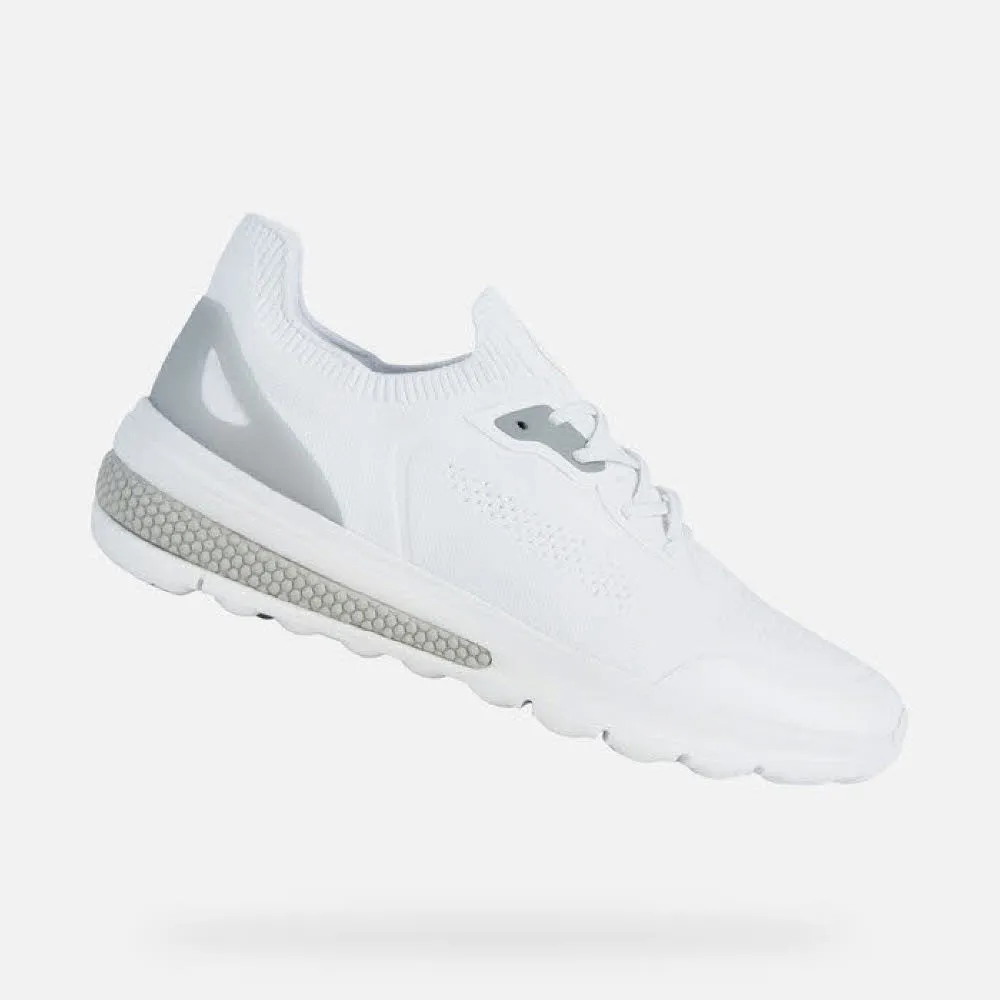 Geox Spherica Actif Herren Sneaker Sportschuh weiß