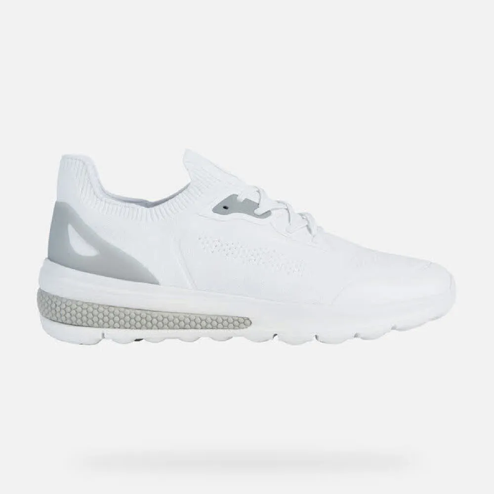 Geox Spherica Actif Herren Sneaker Sportschuh weiß