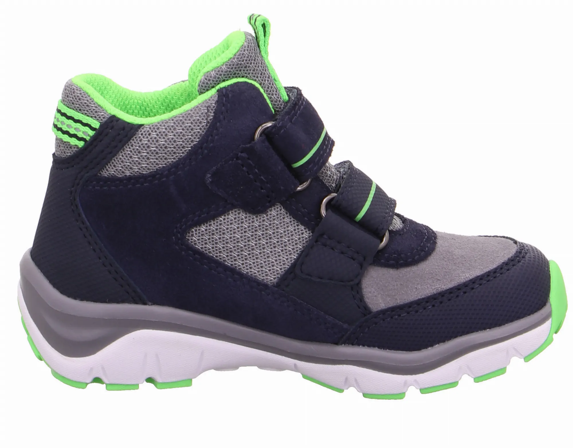 Superfit Sport5 Jungen Gore-Tex Halbschuh Klettverschluss Outdoor blau grün NEU