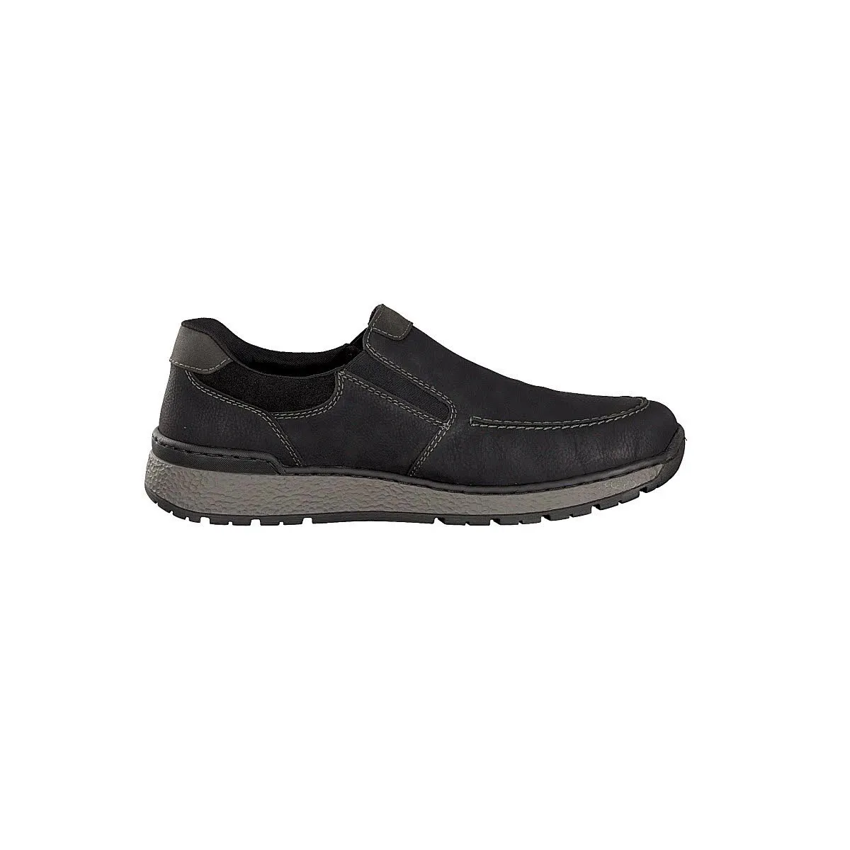 Rieker HWK Herren Halbschuhe Slipper Modeschuhe schwarz NEU