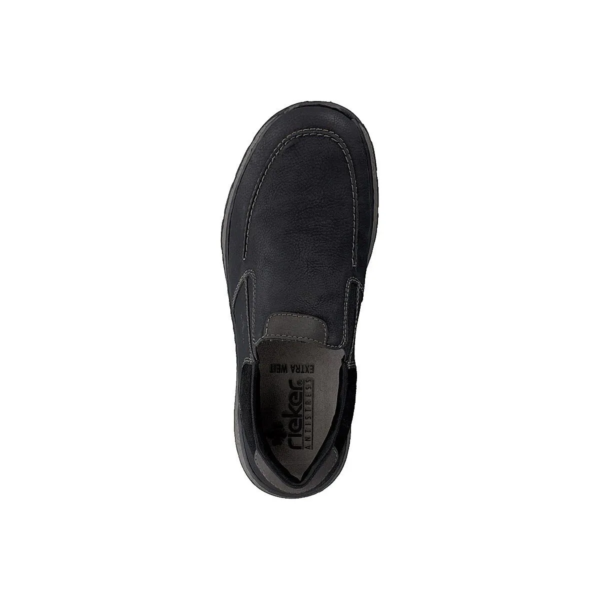 Rieker HWK Herren Halbschuhe Slipper Modeschuhe schwarz NEU