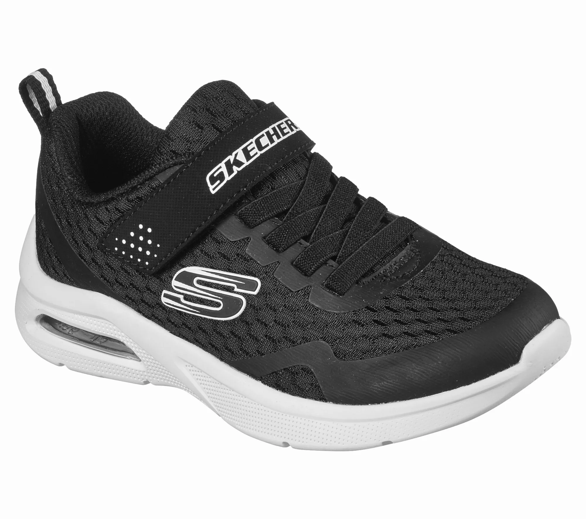 Skechers MICROSPEC MAX – TORVIX Sneaker Slipper Kinder Jungen schwarz