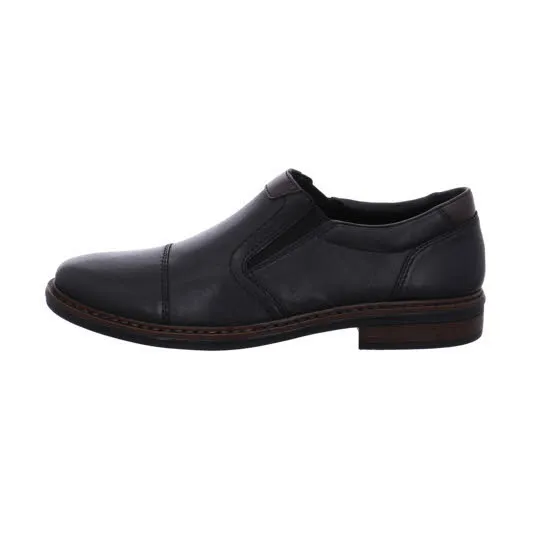 Rieker Slipper Klassisch Elegant Modisch Herren schwarz