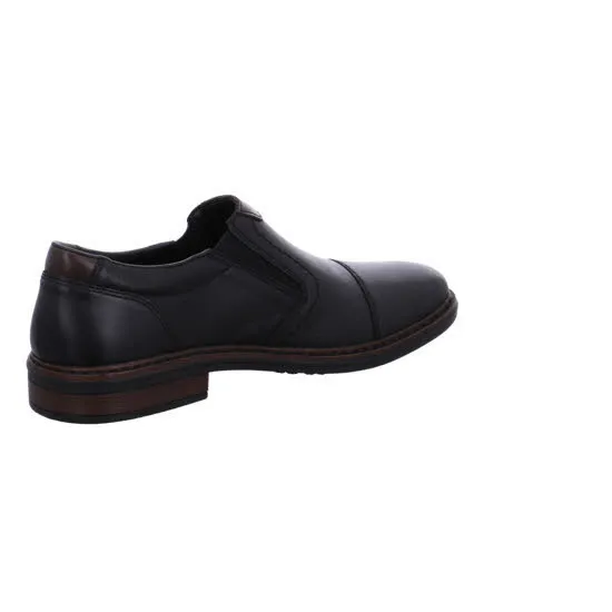 Rieker Slipper Klassisch Elegant Modisch Herren schwarz