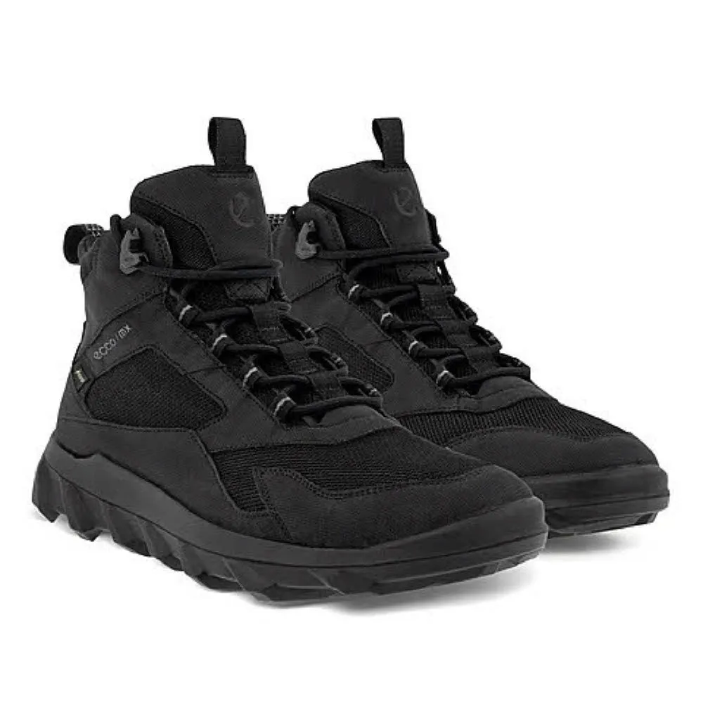 ECCO MX M MID GTX TEX Herren Wanderschuhe Trekkingschuhe MID schwarz NEU