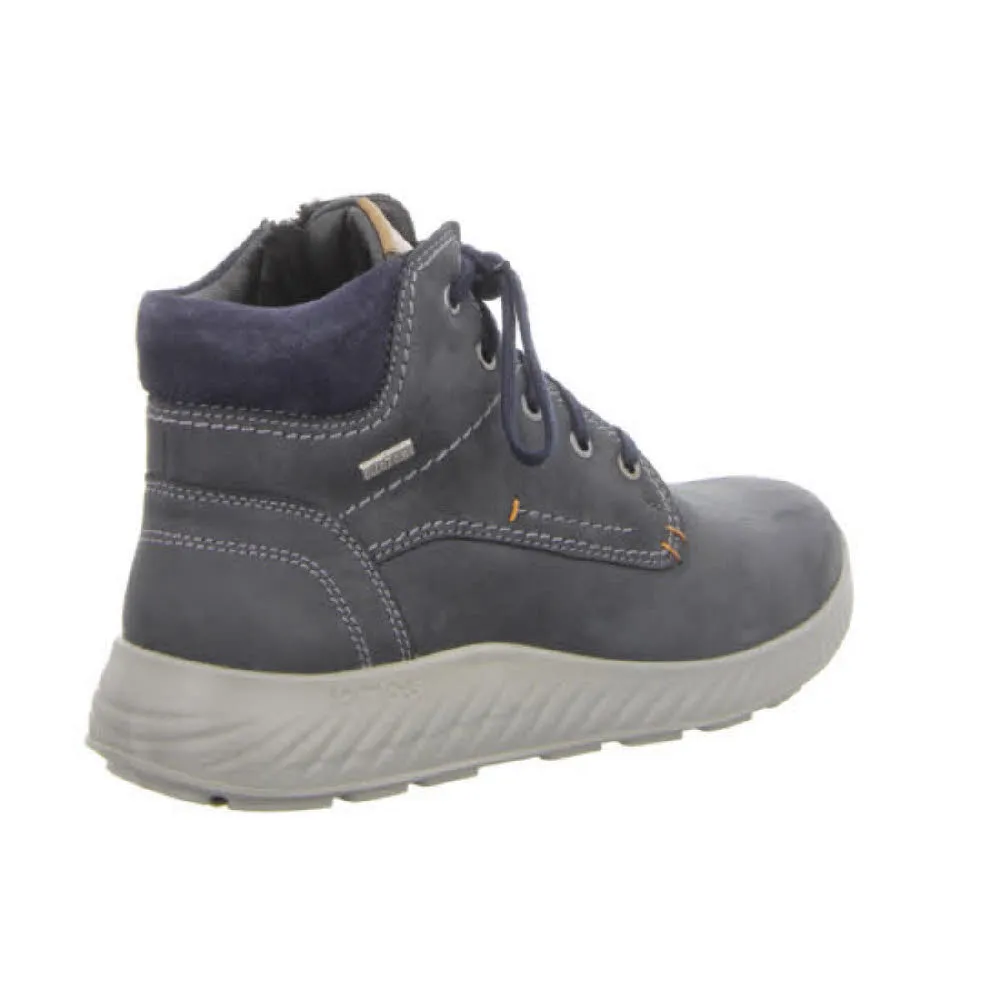 Jomos Stiefel Herren Reißverschluss warmfutter Tragekomfort blau NEU
