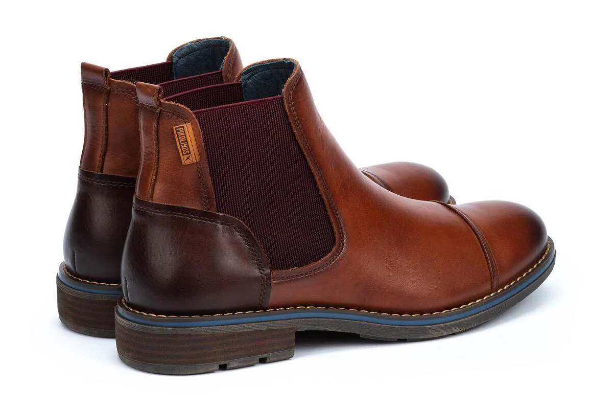 Pikolinos York Herren  Stiefelette Slipper ungefüttert braun NEU
