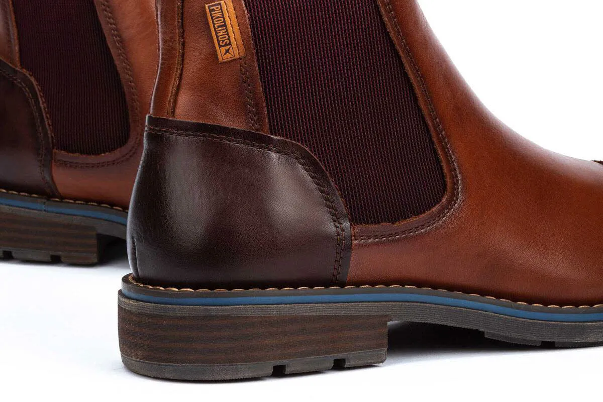 Pikolinos York Herren  Stiefelette Slipper ungefüttert braun NEU