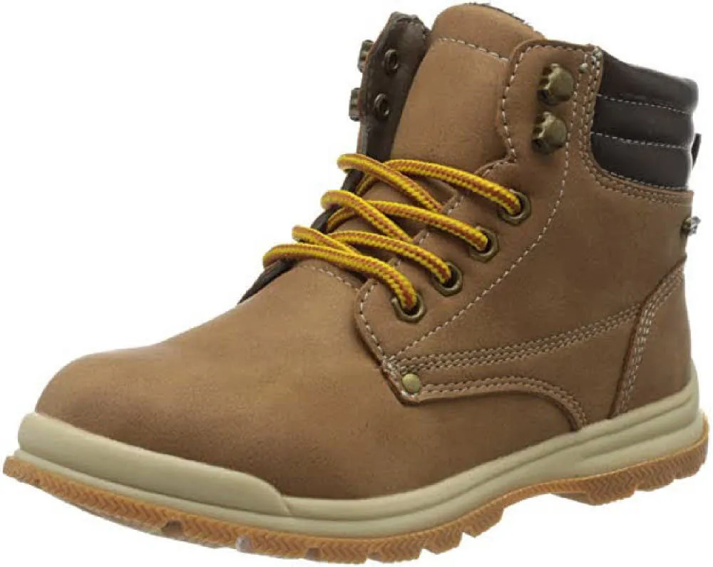 Indigo Stiefel Jungen Winterstiefel modisch Outdoor Freizeit braun NEU