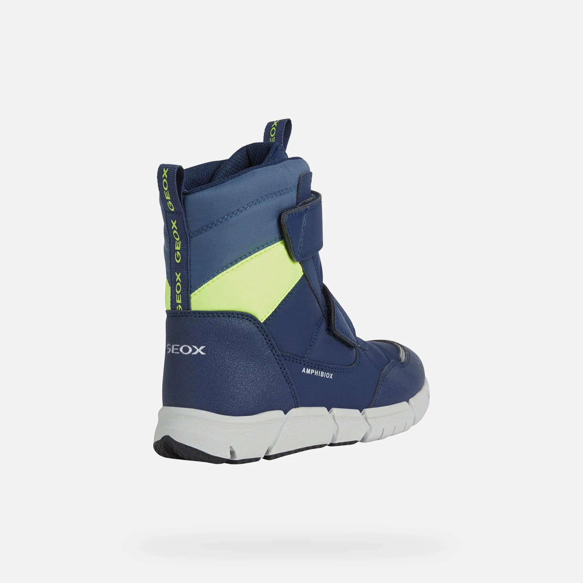 Geox Flexyper Abx Junior Kinderstiefel Winterstiefel Schneestiefel Kinder blau NEU