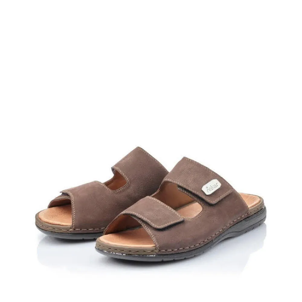 Rieker FSK Pantoletten Herren braun NEU