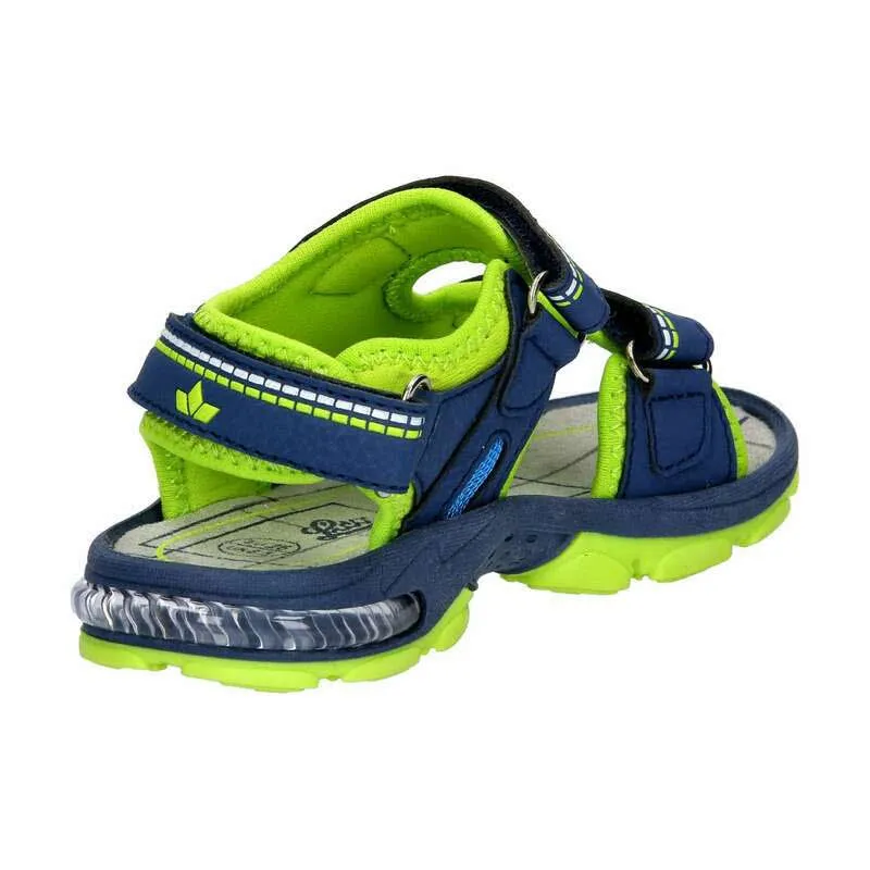 Lico Spotlight V Blinky Sommerschuh Sandale Jungen Klettverschluß blau NEU