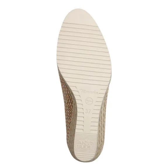 Tamaris Damen Pumps Keilpumps beige
