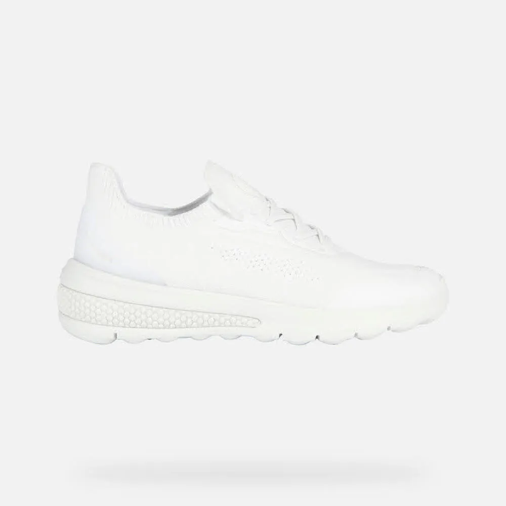 Geox SPHERICA ACTIF Damen Sneaker Low Freizeitschuhe weiß NEU