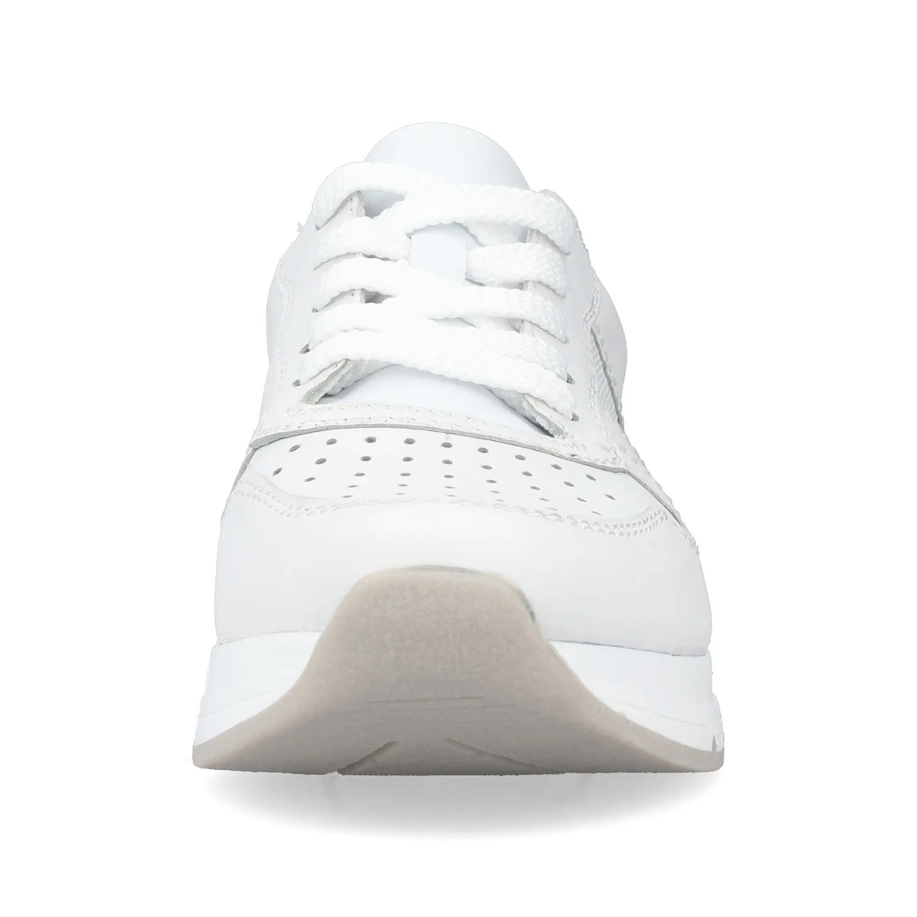 Rieker Damen Sneaker Trendschuhe Modeschuhe weiß