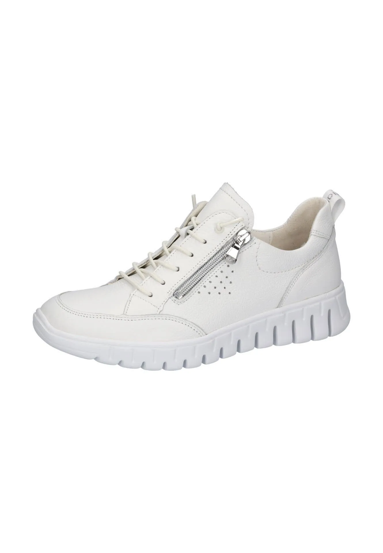 Waldläufer H-Birdy Halbschuhe Sneaker Schnürer Damen weiß