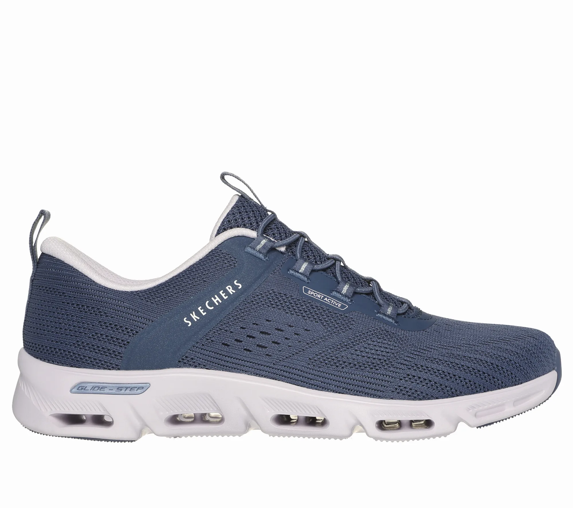 Skechers GLIDE-STEP GRATIFY – RENOWN Sneaker Schnürer Herren dunkelblau