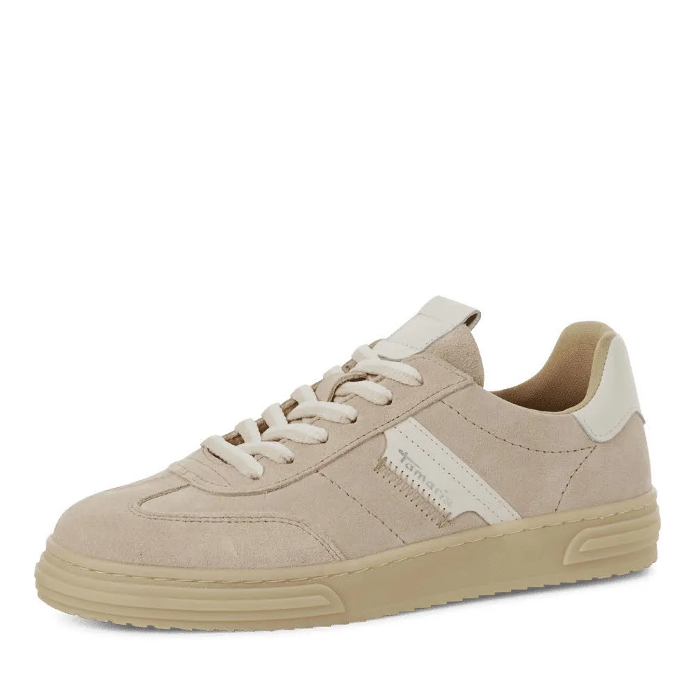 Tamaris Damen Lace-up Sneaker Halbschuhe braunbeige