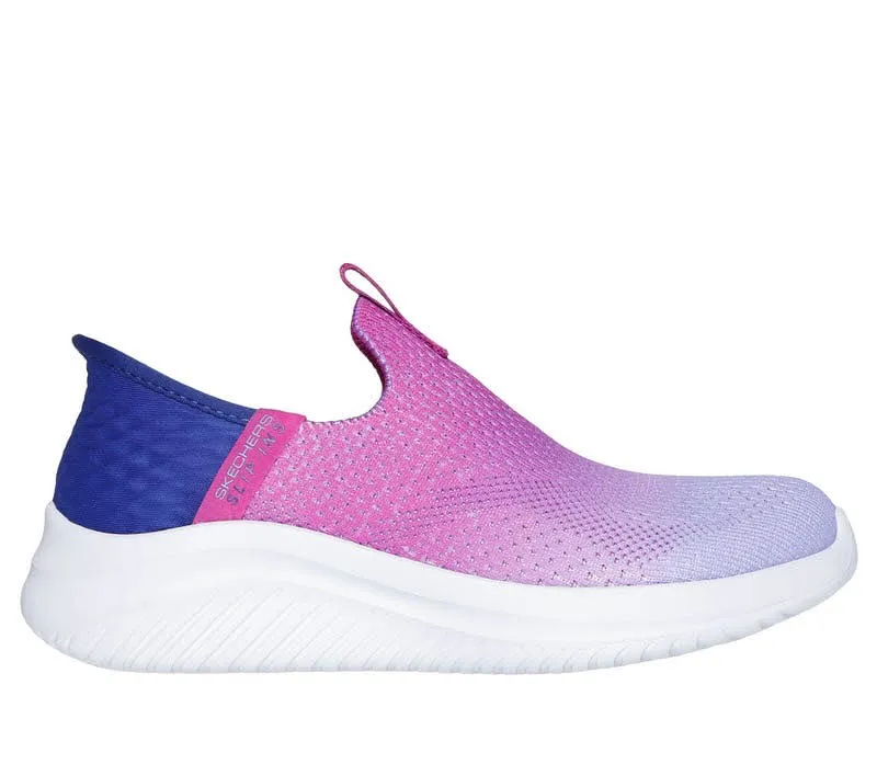 Skechers Slip-ins: Ultra Flex 3.0 - Color Boost Mädchen Sneaker Low sportlich pink/blau
