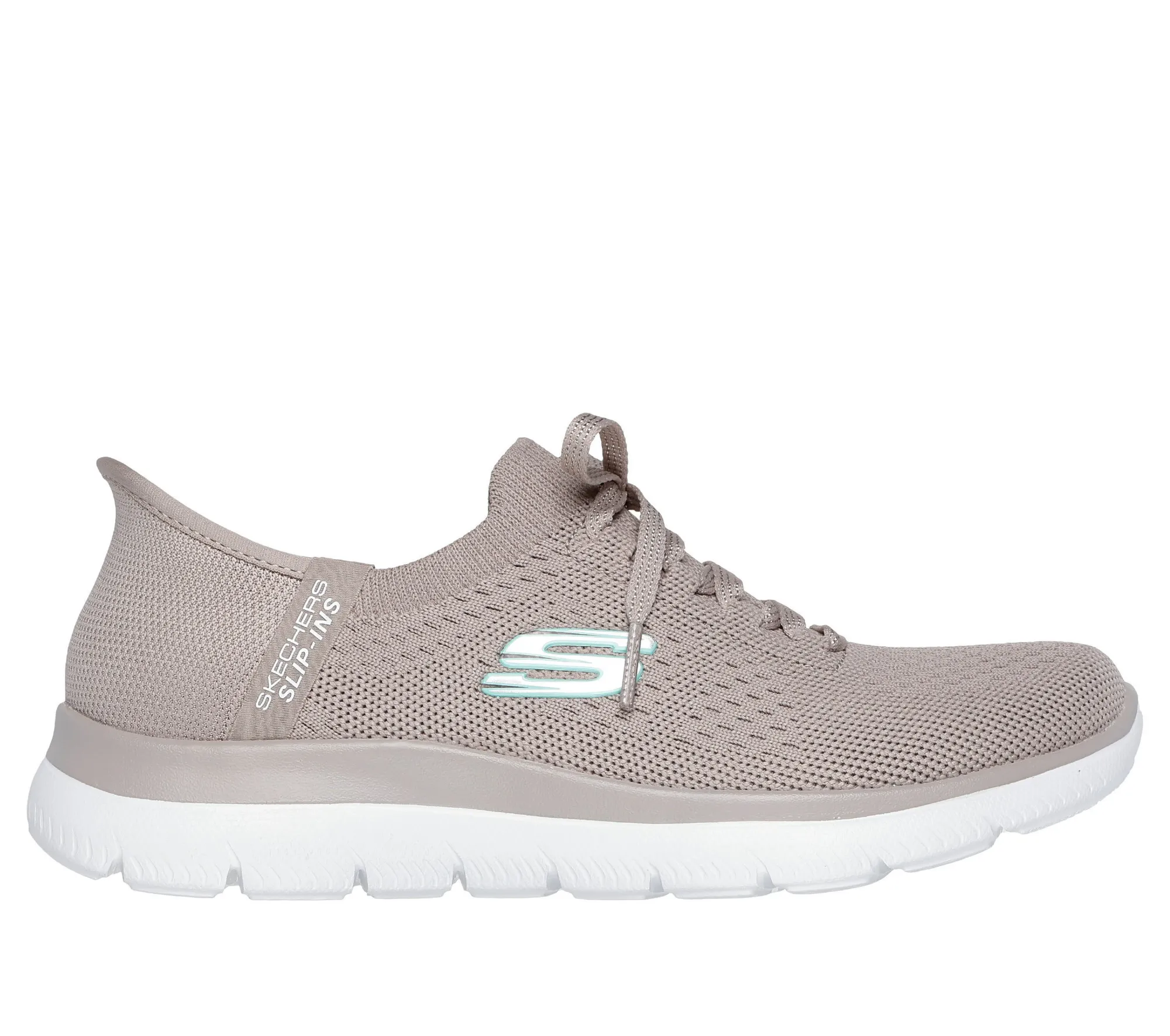 Skechers Slip-ins: Summits - New Daily Sneaker Slipper Damen grau