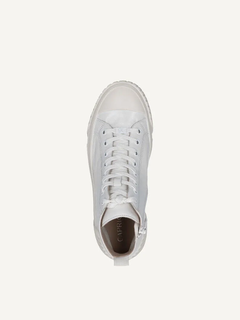 Caprice Women Boots Sneaker Schnürer Freizeitschuhe Damen weiß