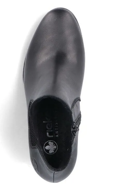 Rieker Damen Stiefel Stiefeletten schwarz