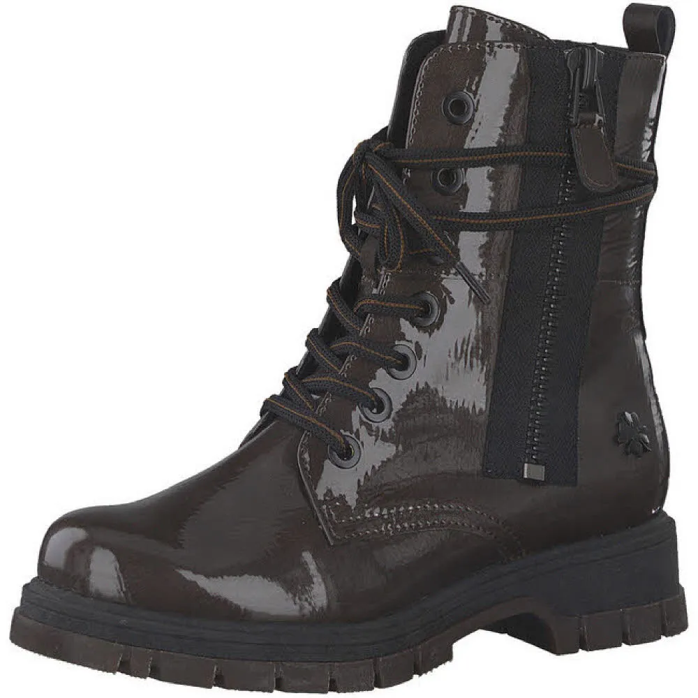 Marco Tozzi Woms Boots Damen Stiefeletten Modestiefel PEPPER MET. P. NEU