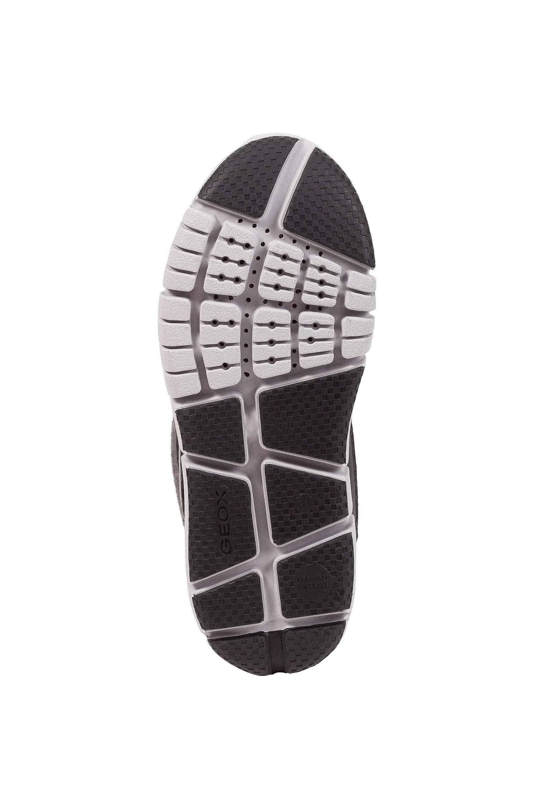 Geox Flexyper Abx Mädchen Stiefelette gefüttert Winterschuhe schwarz