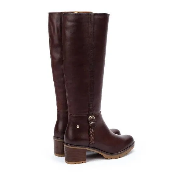 Pikolinos LLanes Stiefel Slipper ungefüttert modisch Damen schwarz