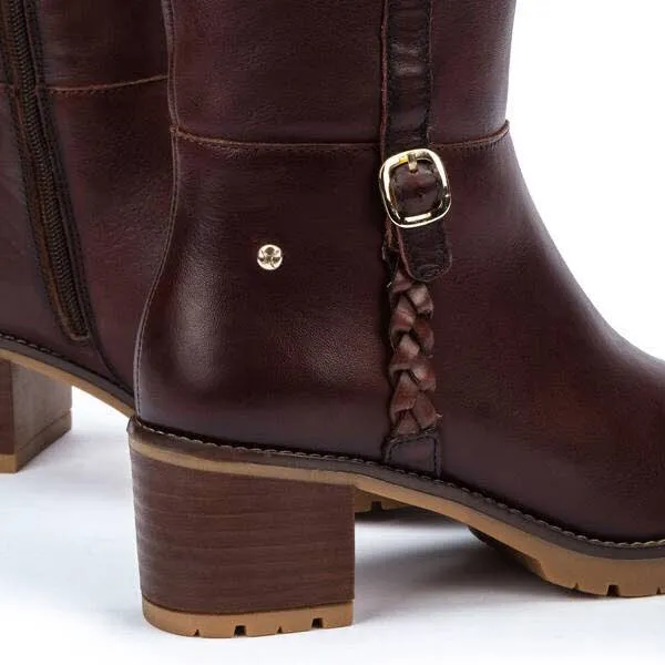 Pikolinos LLanes Stiefel Slipper ungefüttert modisch Damen schwarz