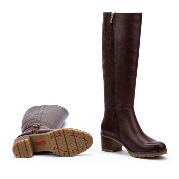 Pikolinos LLanes Stiefel Slipper ungefüttert modisch Damen schwarz