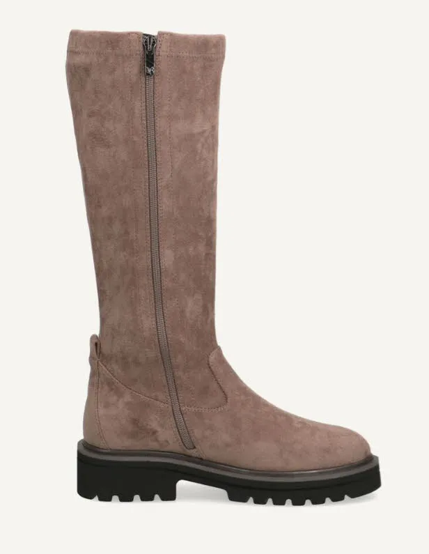 CAPRICE Stiefel Slipper Damen ungefüttert braun NEU