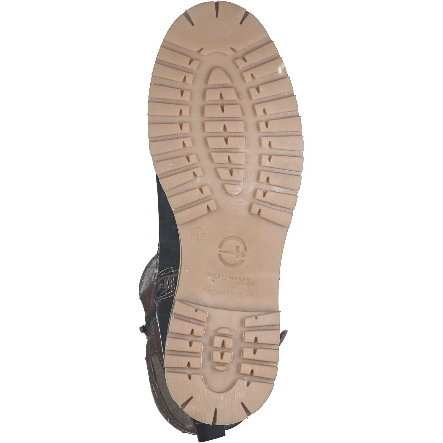 Tamaris Damen Stiefel Slipper Gefüttert Modeschuh dunkelbraun