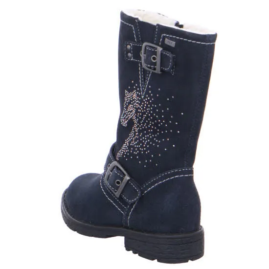 Lurchi Heidi-TEX Mädchen Stiefel Winterboots schwarz