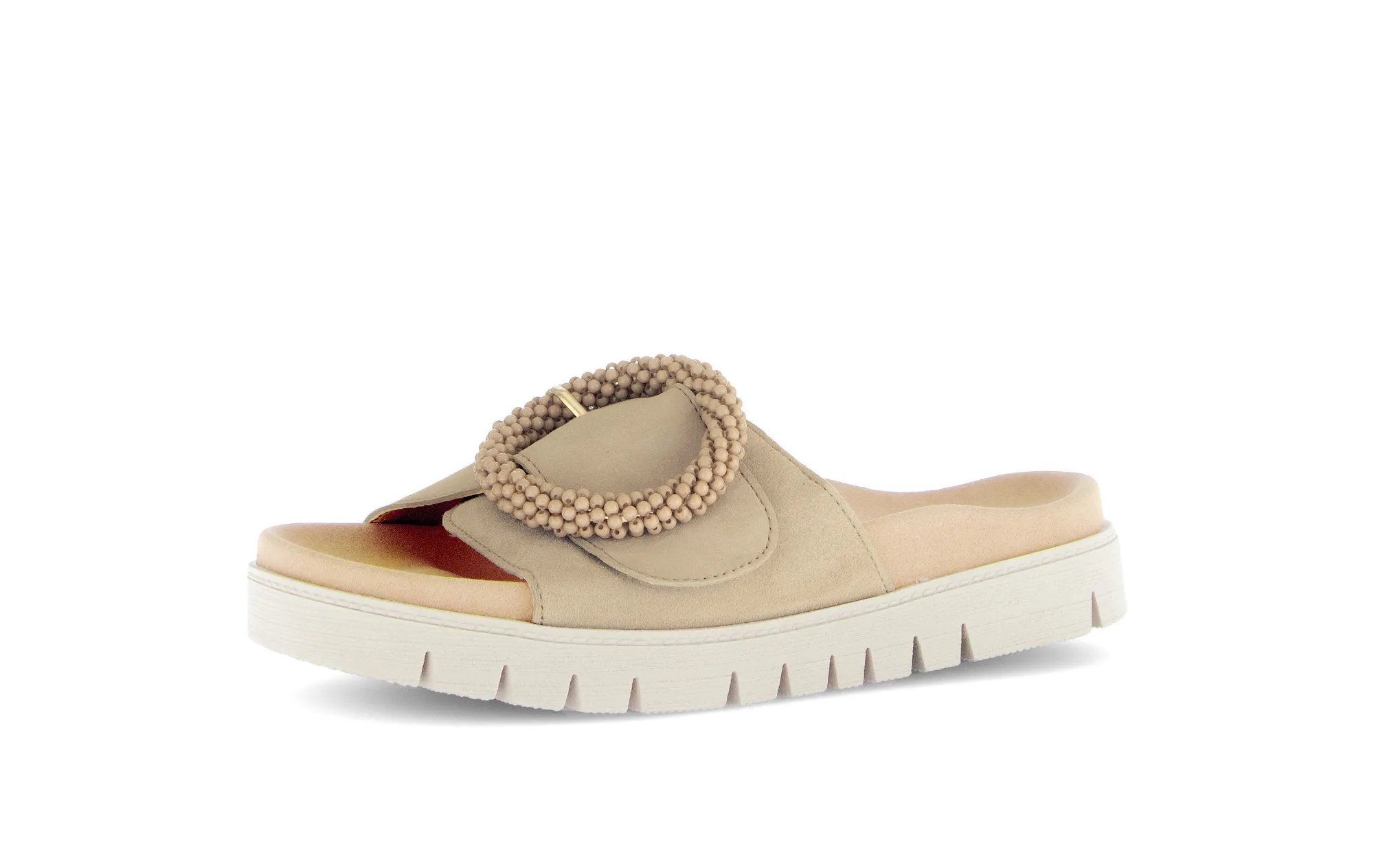 Gabor Pantolette Damen beige