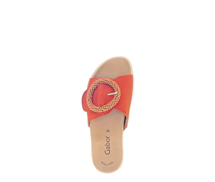 Gabor Pantolette Damen orange