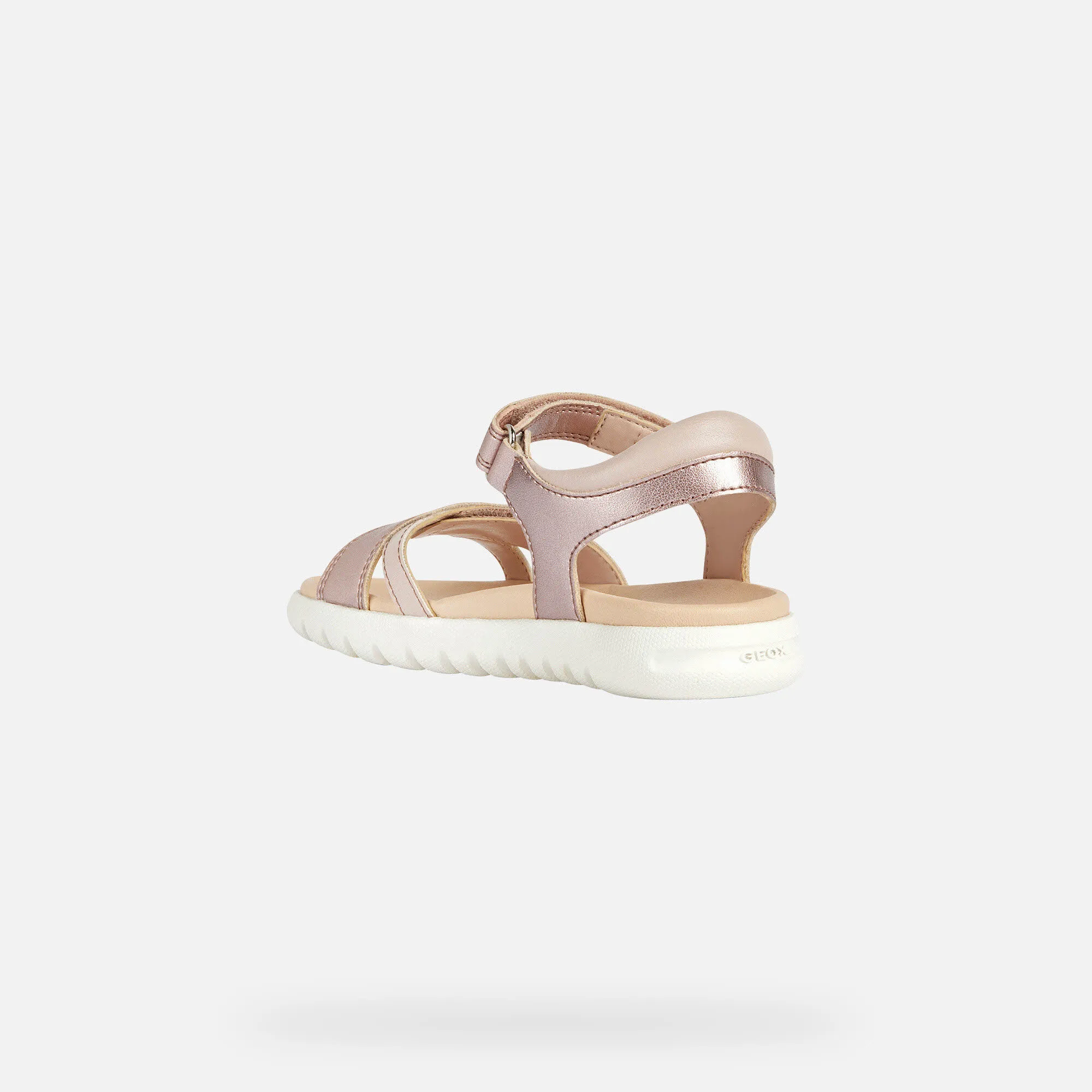 Geox Sandal Soleima Mädchen Casual-Look Sandale rosa