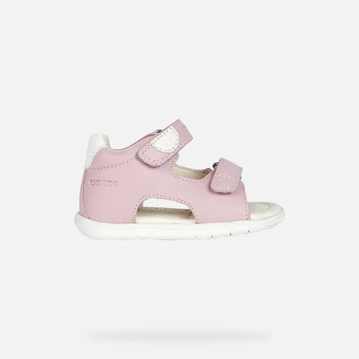 Geox Sandal Macchia Baby Lauflernsandalen rosa